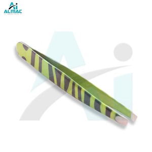 Almac ที่หนีบขนตาสแตนเลสเกรดพรีเมี่ยมออกแบบมาสำหรับต่อขนตาด้วยปลายละเอียดและด้ามจับที่ไม่ลื่น - Product Image 1