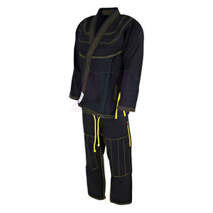 Vêtements d'arts martiaux de haute qualité, kimono de Jiu-Jitsu, ensembles d'uniformes de BJJ pour hommes, logo frontal conçu pour le confort, la force et la flexibilité - Product Image 3