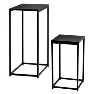 Table basse moderne nordique avec table d'appoint ronde de style minimaliste de luxe léger avec métal pour le thé - Product Image 2