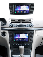 Mekede Android Auto Autoradio 7 pouces Lecteur WiFi BT GPS Carte 4G LTE pour Benz W211 avec CD DVD