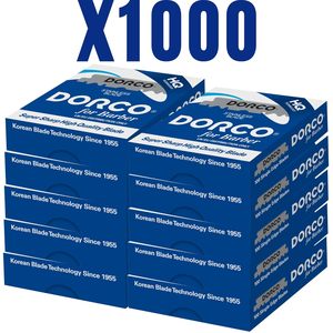 Cuchillas de Afeitar de un Solo Filo Dorco, Paquete de 1000, Acero Inoxidable, Recambios Profesionales para Afeitadoras Rectas, Venta al Por Mayor - Product Image 4