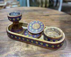 Regalo de Ramadán y Eid, Quemador de Incienso de Madera de Sándalo y Oud, Tarro con Tapa, Diseño Árabe Moderno, Fragancia Ecológica para el Hogar - Product Image 6