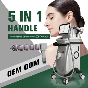 Nubway chuyên nghiệp trao đổi sopt Kích thước 808nm 4 bước sóng Diode Laser epilation hệ thống Android Máy tẩy lông - Product Image 2