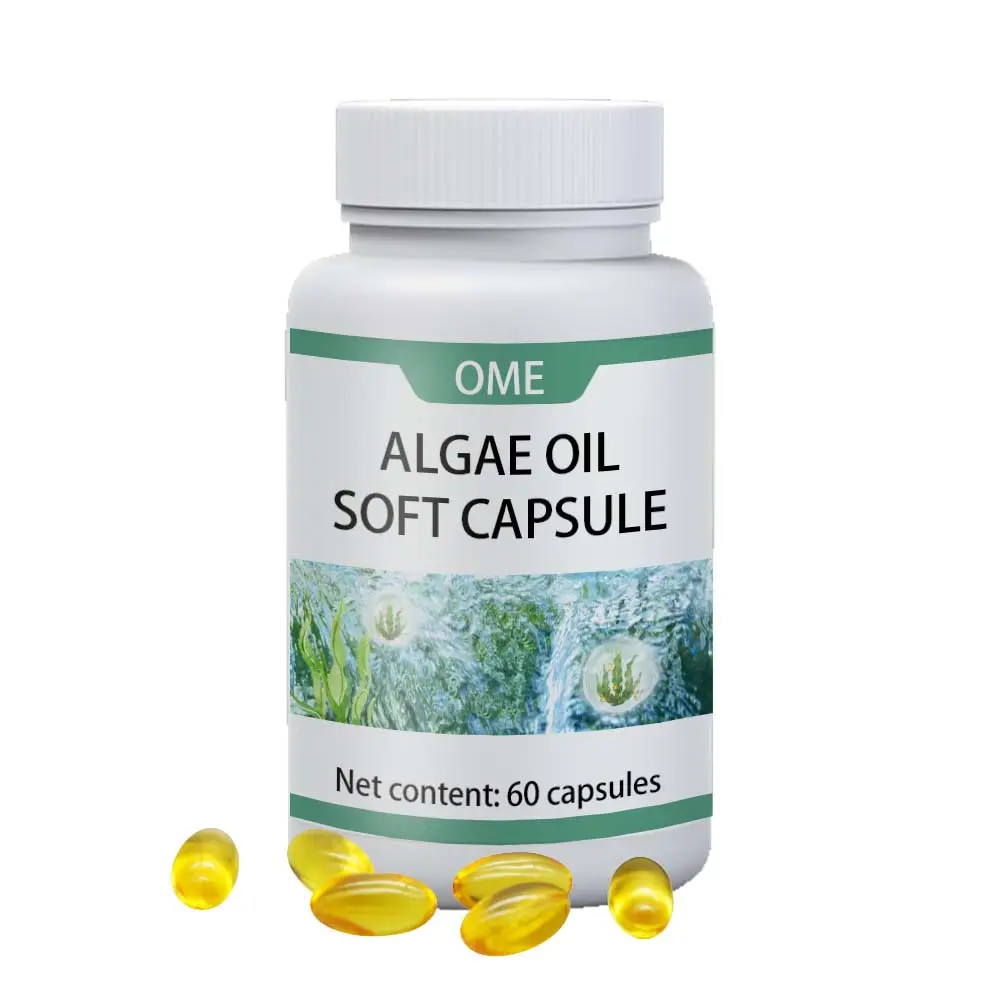 Suppléments végétaliens oméga-3 EPA DHA-Capsules molles provenant d'huile d'algues