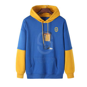 Derniers sweats à capuche surdimensionnés personnalisés de style décontracté pour hommes pulls à capuche en coton mélangé pour l'hiver pour hommes - Product Image 1