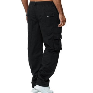 Pantalons cargo pour hommes avec poches, coton décontracté, coupe décontractée, denim, disponibles à bas prix pour pantalons cargo pour hommes - Product Image 3