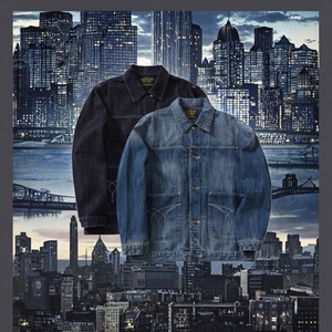 Chaqueta informal de motocicleta de algodón 100% Original para hombre Otoño Invierno estilo Vintage Denim lavado botón decoración al por mayor OEM - Product Image 3