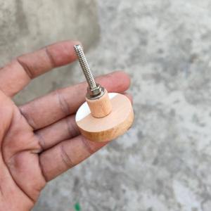 Perilla de remolino de resina de madera natural hecha a mano manija elegante duradera ecológica para cajones puertas de armarios - Product Image 5