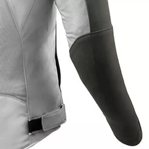 Veste de maillot de course d'été approuvée CE, armure corporelle complète avec col montant pour la moto, protections respirantes en maille - Product Image 6