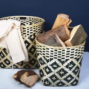 Handmade Bamboo <b>Baskets</b> Best Sale Bamboo <b>Basket</b> Vietnam Large Storage <b>Baskets</b> <b>Cheap</b> from Viet Fargimex - Product Image 2