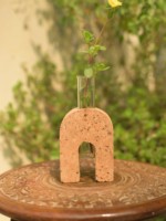 Jardinière en tube de liège écologique de qualité supérieure en forme de U, avec logo personnalisé, pour la maison, le bureau, les mariages, les dîners, la décoration de table, Kapson