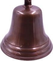 Cloche murale en laiton avec finition antique, écologique et résistante aux rayures, idéale pour les églises et les cadeaux religieux