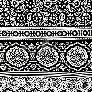 Écharpe Ajrak brodée à la main de haute qualité écharpe élégante Pakitan fait châles Boutique cadeaux pour les femmes - Product Image 6