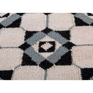 Alfombras de Lana Tejidas Planas Alhambra Ivory, Alfombras Rectangulares Geométricas Hechas a Mano para el Hogar, Sala de Estar, Pasillo, para Adolescentes, Viscosa, Bambú, Seda - Product Image 3