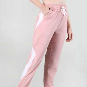 Pantalones de chándal transpirables para Mujer | Pantalones de chándal elásticos de cintura alta para correr, yoga y gimnasio | Pantalones deportivos ligeros - Product Image 4