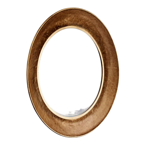 Premium Quality Brass And Glass <b>Wall</b> <b>Mirrors</b> Gold Finished Border <b>Wall</b> Mounted Round <b>Mirror</b> for Home <b>Bathroom</b> Decorations - Product Image 4