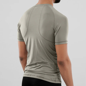 Camiseta de Compresión Ligera para Hombre KATBROS INDUSTRY OEM, Transpirable, de Alta Calidad, con Logotipo Personalizado, Tallas Grandes, Manga Corta - Product Image 4