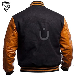 Las mejores chaquetas universitarias de diseño personalizado | Chaquetas con letras de lana y cuero de estilo universitario al por mayor "POR DESBRIDLEDS INDUSTRY - Product Image 4