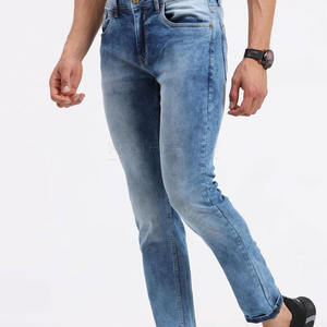 Venta caliente Durable Ropa de hombre Pantalones vaqueros Diseño de logotipo personalizado Barato Causal Wear Pantalones Vaqueros - Product Image 2