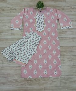 นวมคลุมหน้าสไตล์อินเดียปากีสถานพร้อมทําชุดผ้าฝ้ายผู้หญิงเย็บชุดผู้หญิงที่สง่างาม - Product Image 4