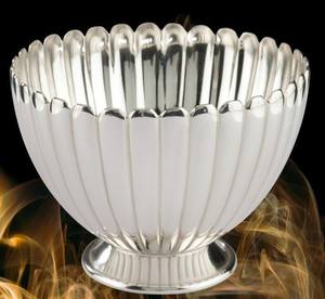 Cuenco de latón creativo para servir en casa, hotel, restaurante, vajilla de mesa, cuenco para servir frutas y chocolate de Color plateado - Product Image 2