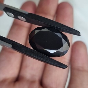 เพชรเหลี่ยมเพชรพลอยสีดํา Moissanite 20 กะรัต ใช้สําหรับเครื่องประดับเพชร จี้เพชรอื่นๆ - Product Image 2