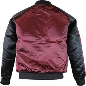 Chaqueta de hombre de calidad superior personalizada 100% poliéster satén chaquetas de bombardero Raiders chaqueta de bombardero cortavientos Unisex - Product Image 3