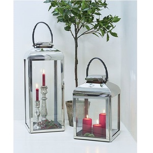 Linterna de Metal de alta calidad de último diseño, respetuoso con el medio ambiente, chapado en plata para decoración de pared de techo del hogar, dormitorio, habitación de invitados, salón de Navidad - Product Image 6