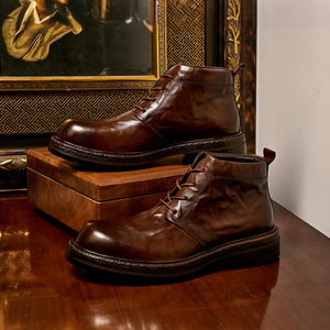 Chaussures de ville en cuir de porc de haute qualité avec revêtement imperméable et semelle intérieure souple pour hommes - Product Image 3