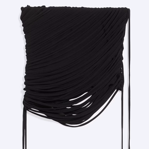 Mini-<span class=keywords><strong>jupe</strong></span> <span class=keywords><strong>taille</strong></span> basse personnalisée de haute qualité pour femme, en <span class=keywords><strong>jersey</strong></span>, avec bretelles enveloppantes, coupe ajustée, <span class=keywords><strong>taille</strong></span> <span class=keywords><strong>élastique</strong></span>, jupes de festival, fabricant OEM - Product Image 1