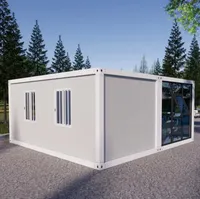 Maison conteneur préfabriquée de 40 pieds avec cuisine et salle de bain