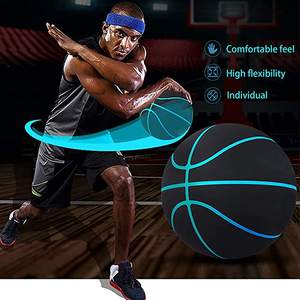 Shemax 2024 มาตรฐาน 5/6/7 บาสเกตบอลกันลื่นและสวมใส่หนังนิ่มไมโครไฟเบอร์ไม่มีโลโก้ Ball เหมาะสําหรับในร่มและกลางแจ้ง - Product Image 2