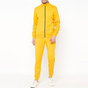 Chándales de hombre Liso Teñido Casual Moda Bajo MOQ Mejor diseño Chándal Slim Fit Hombres Chándales - Product Image 1