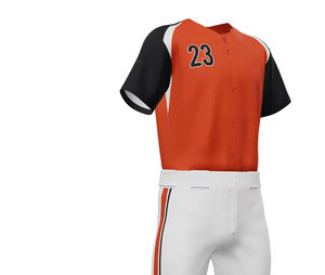 Ensemble de maillot et de pantalon de baseball imprimé respirant, uniforme sportif conçu pour les entraînements sportifs d'équipe et les matchs de compétition - Product Image 4