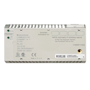 Adattatore di Comunicazione Ethernet Modicon Momentum 10Mbit/s con Rivestimento Conforme - Moduli ad Alte Prestazioni - Product Image 1