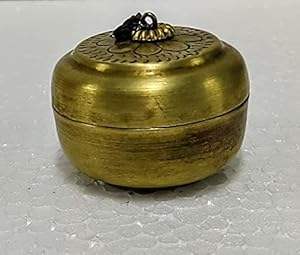 Boîte de rangement en laiton sculpté de style européen moderne Maxery, organisateur de bijoux, décoration de table ronde de luxe - Product Image 3