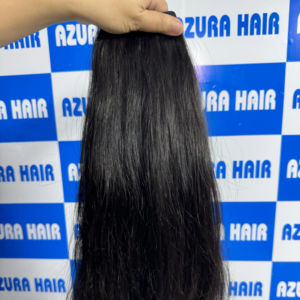 Extensions de cheveux humains vierges vietnamiens non traités en gros, mèches de trame, style de cheveux ondulés naturels, super double cuticule - Product Image 4