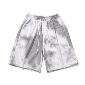 High Quality Custom Tie Dye <b>Shorts</b> for Men Streetwear Sweat <b>Short</b> with free Sample - Product Image 2