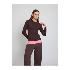 Blusa y Camisa de Manga Larga para Mujer Double Look - Product Image 4