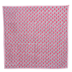 Housse de coussin tendance en coton slub 100%, nouvelle broderie jacquard rose moderne, utilisation domestique, design uni recto-verso, Shamrey - Product Image 5