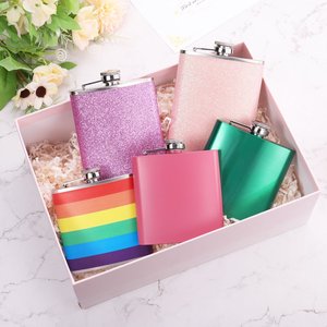 2025 Classic Design Silver Color Hip Flask Good Quality Metal Hip Flask Use for Pocket Drink Holder Handmade in Bulk - Product Image 2