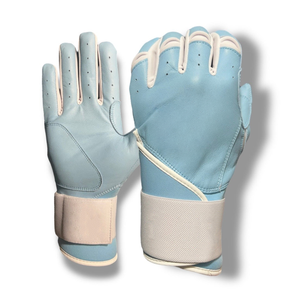 Gants de frappe de baseball en cuir à manchette longue rouge noir personnalisés de nouvelle conception pour un confort et une durabilité ultimes - Product Image 5