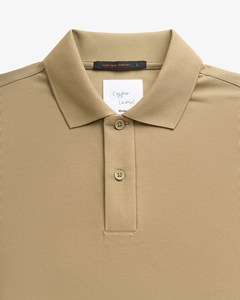 เสื้อลำลองแขนสั้นสำหรับผู้ชาย, เสื้อเชิ๊ตแขนสั้นระบายอากาศได้ดีผ้าถักพิมพ์ลายปกคอตั้งความยาวปกติ - Product Image 3