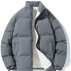 Chaqueta bomber de cuero personalizada directa de fábrica para hombre, transpirable e impermeable, estilo Hip Hop para invierno, precio al por mayor - Product Image 1