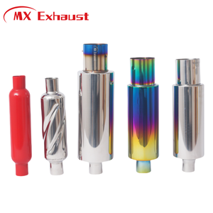 HK * S ท่อสเตนเลสสตีล76มม. + SS201ท่อไอเสียไทเทเนียม - Product Image 4