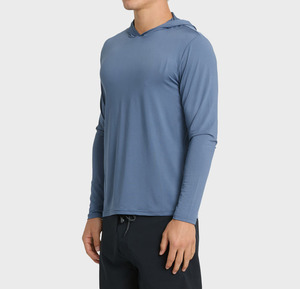 เสื้อรัดกล้ามเนื้อ MMA แบบใหม่ สั่งทำพิเศษ พิมพ์ลายด้วยความร้อน ผ้าสแปนเด็กซ์/โพลีเอสเตอร์ สำหรับผู้ชาย มีฮู้ด แขนยาว - Product Image 2