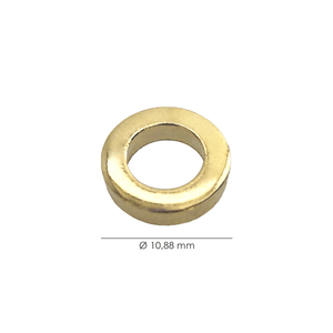 Wolfpack 403 Hinge Washer / 9.5 mm. Brass Plated Iron. - Product Image 2
