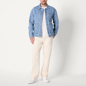 Chaqueta Vaquera Urbana para Hombre, Nueva Chaqueta de Invierno a la Moda, Diseño Personalizado Disponible, Chaqueta Vaquera Ligera para Hombre - Product Image 4