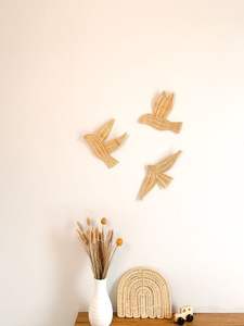 Décoration murale moderne en rotin avec finition élégante parfaite pour les espaces de restauration des appartements et les intérieurs inspirés de la ferme - Product Image 3