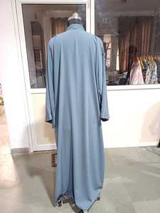 Beau caftan traditionnel marocain nouveau design avec perles de pierre de travail manuel robes musulmanes colorées - Product Image 4